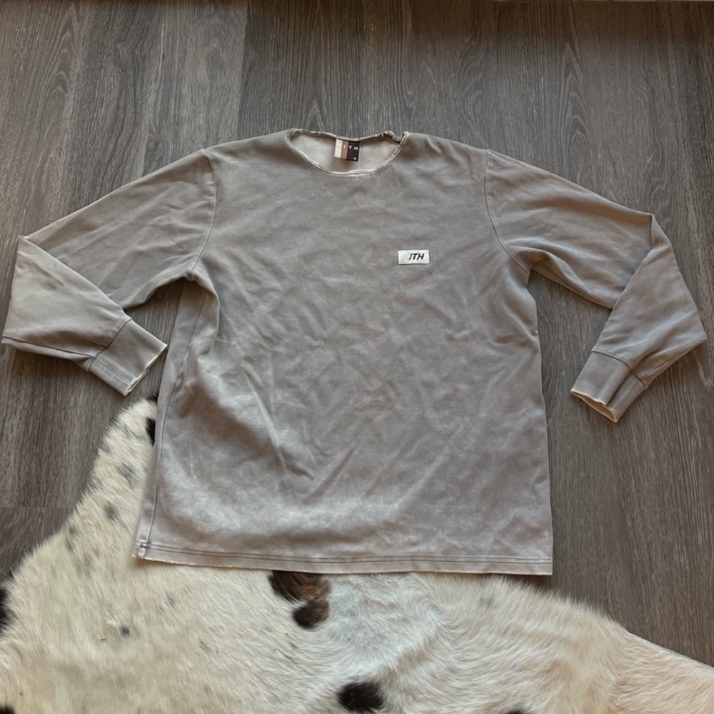 Kith Thrashed Long Sleeve Crew Shirt